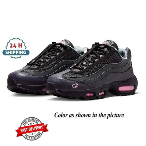 Air Designer Men Max 95 95s Women Running Shoes Classic Airism Black White Yellow Cool Grey Olive Midnight Navy Trainers Sneakers Outdoor Sports Runners 36-46