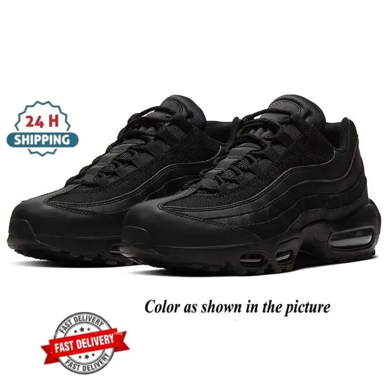 Air Designer Men Max 95 95s Women Running Shoes Classic Airism Black White Yellow Cool Grey Olive Midnight Navy Trainers Sneakers Outdoor Sports Runners 36-46
