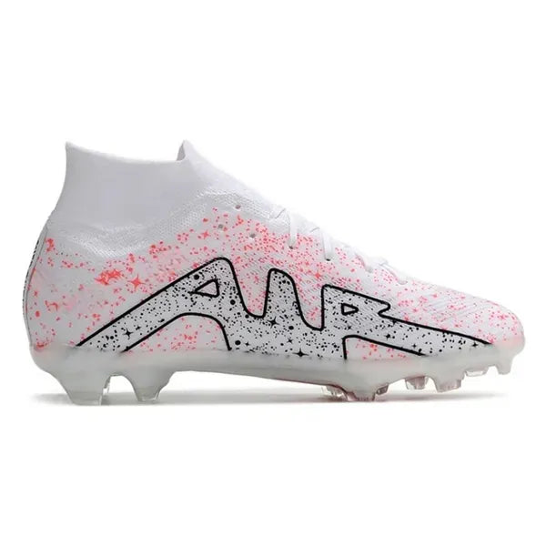 Children's soccer cleats, Merc Supe silver soccer cleats, 25th anniversary edition soccer cleats